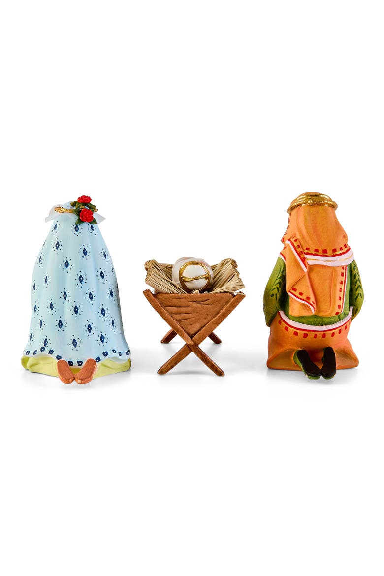 Patience Brewster 4-Piece Nativity Set, Alternate, color, MULTI