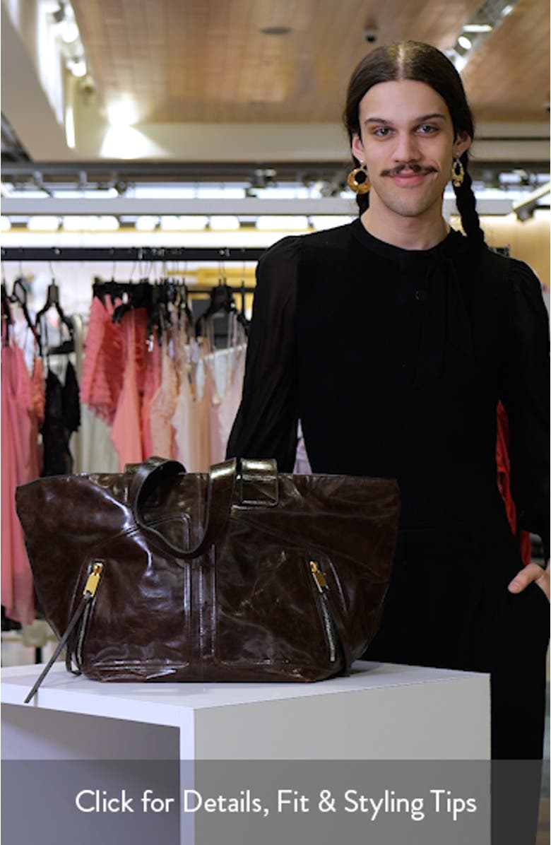 Jean Rey Leather Tote, sales video thumbnail