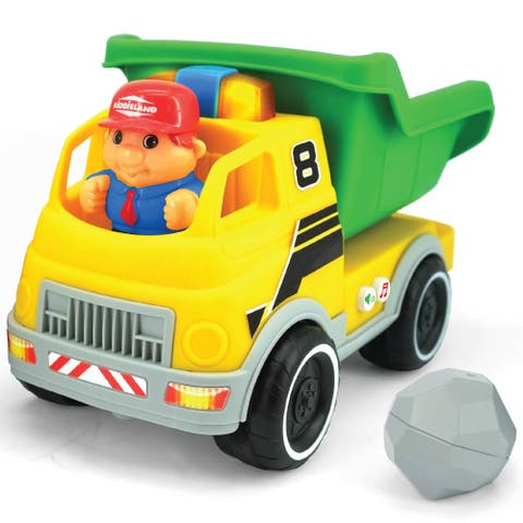 Light & Sound Dump Truck, Ages 1+