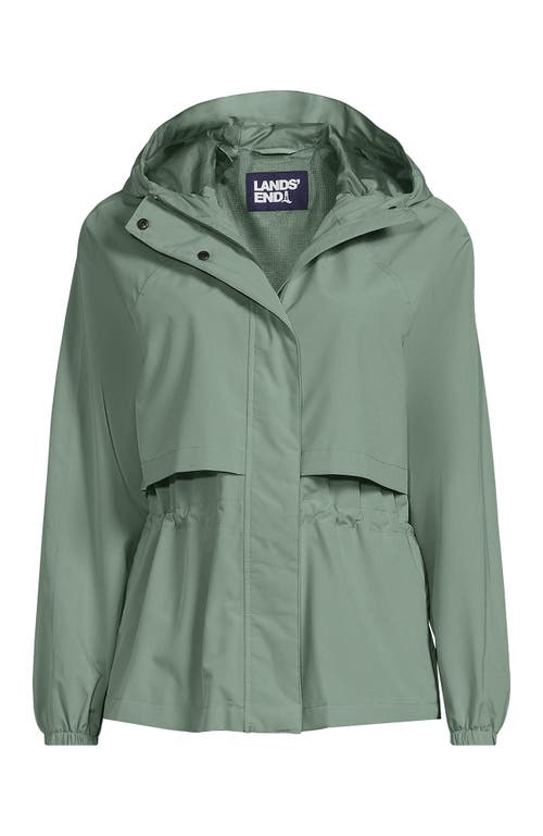 LANDS' END LANDS' END SQUALL PACKABLE RAIN JACKET 