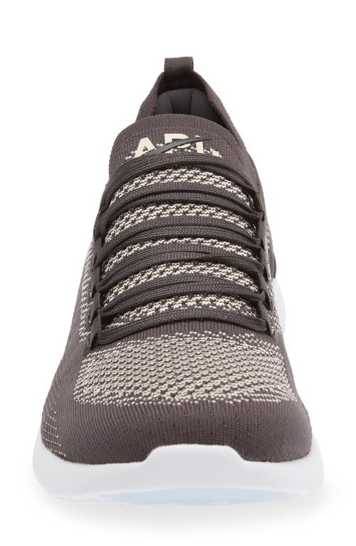 Apl Athletic Propulsion Labs Apl Techloom Breeze Knit Running Shoe In Brown