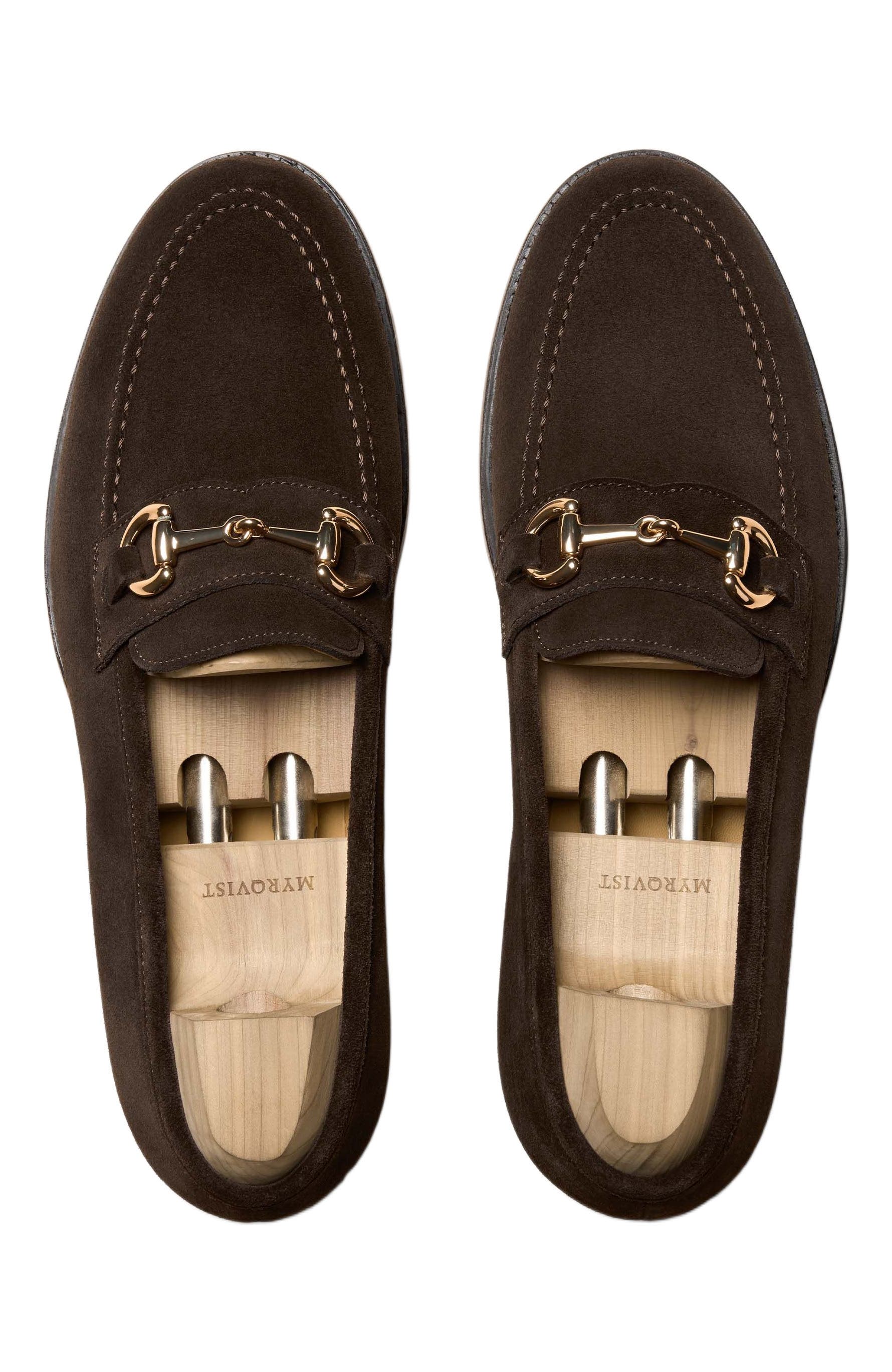 Karlberg Horsebit Loafers, Alternate, color, Dark Brown