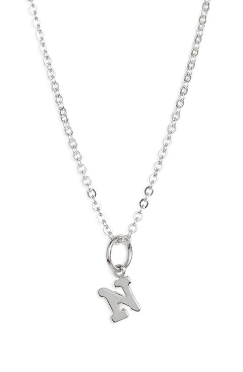 Initial Pendant Necklace