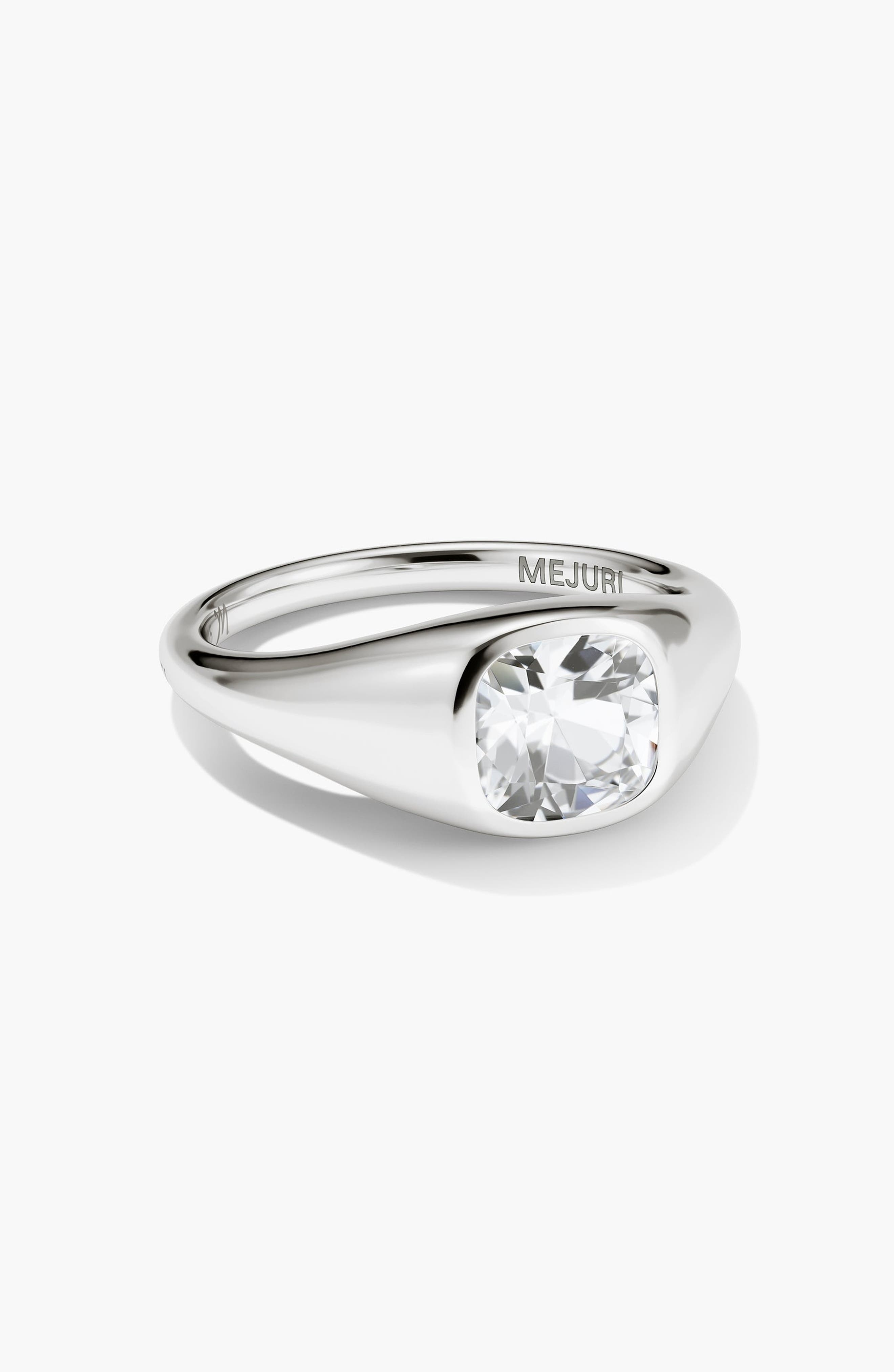 Lab Grown White Sapphire