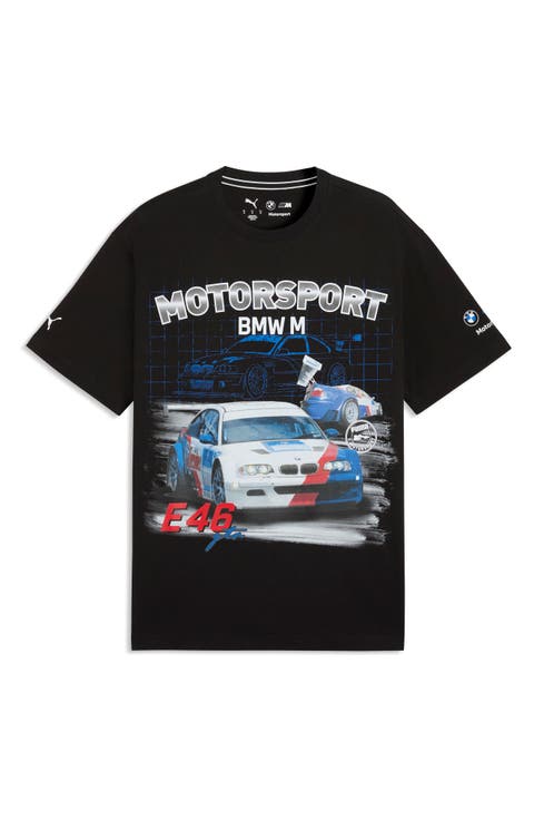 BMW M Motorsport Cotton Graphic T-Shirt