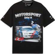 PUMA BMW M Motorsport Cotton Graphic T-Shirt
