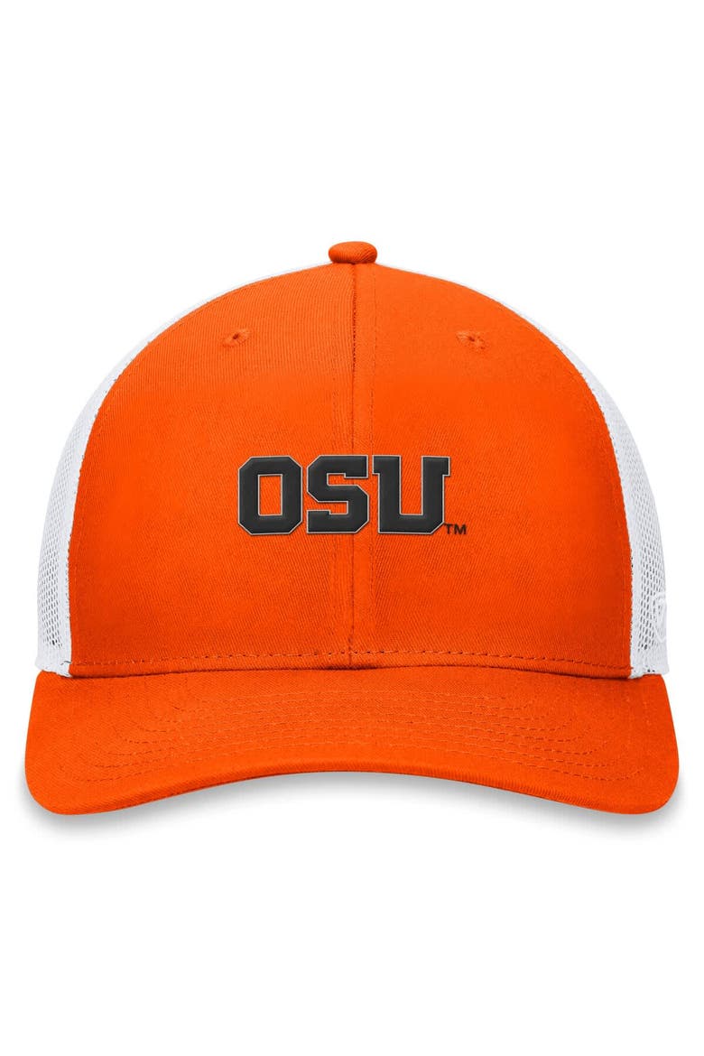 Men's Top of the World Orange Oregon State Beavers Trucker Adjustable Hat, Alternate, color, Orange