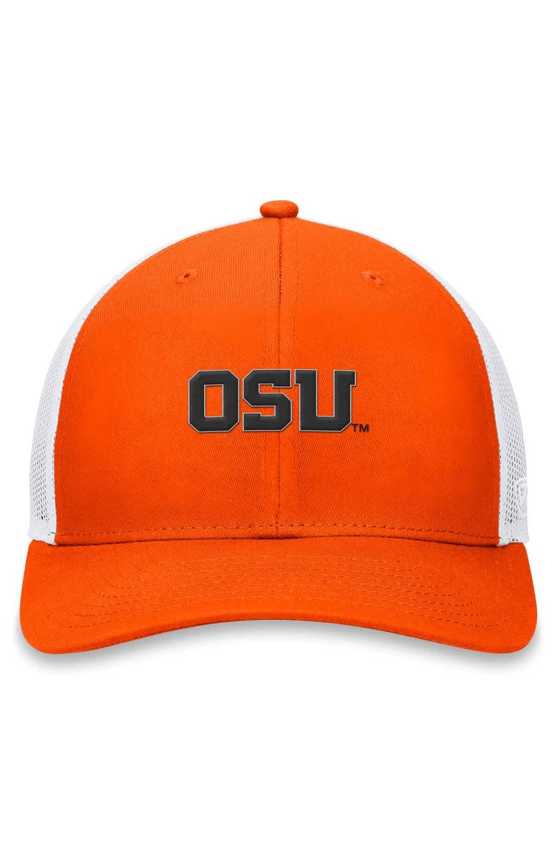 TOP OF THE WORLD Men's Top of the World Orange Oregon State Beavers Trucker Adjustable Hat, Alternate, color, Orange