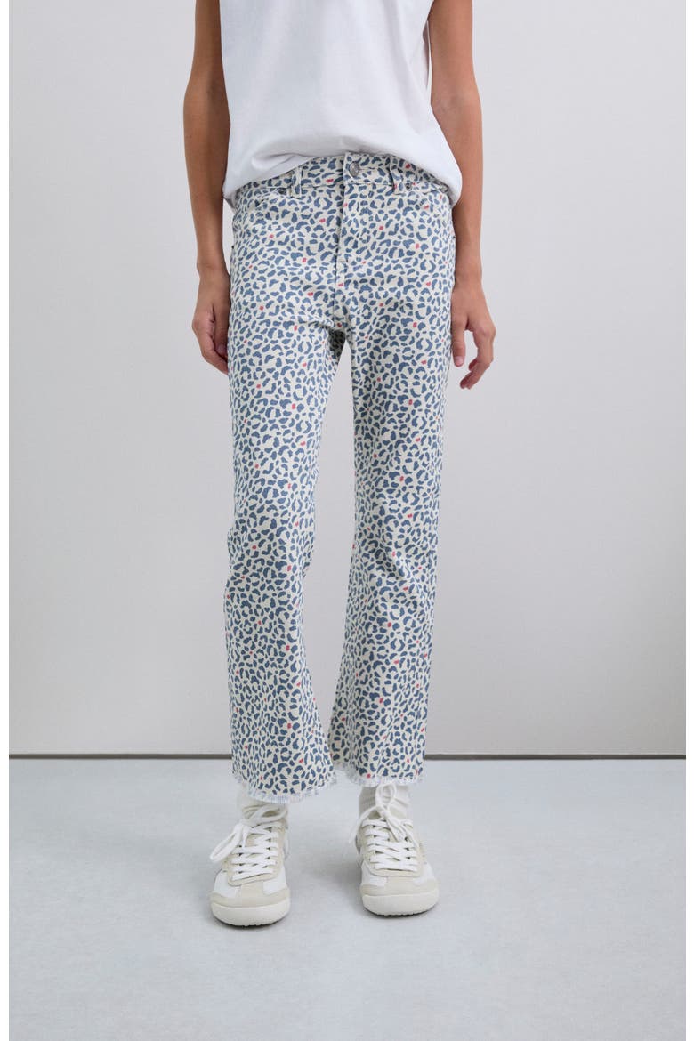 Leo Flare Pants Girls, Alternate, color, Blue