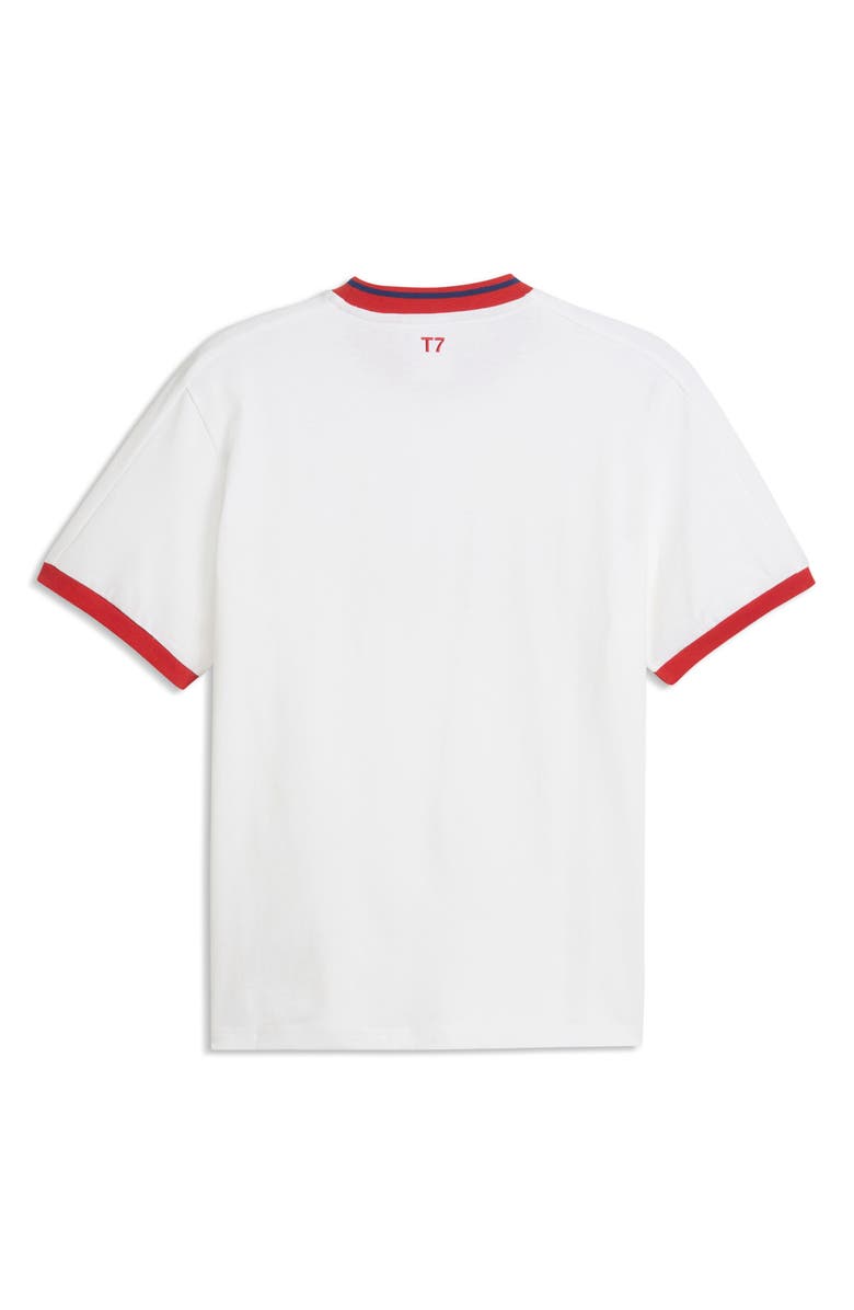 PUMA T7 Logo Ringer T-Shirt, Alternate, color, 