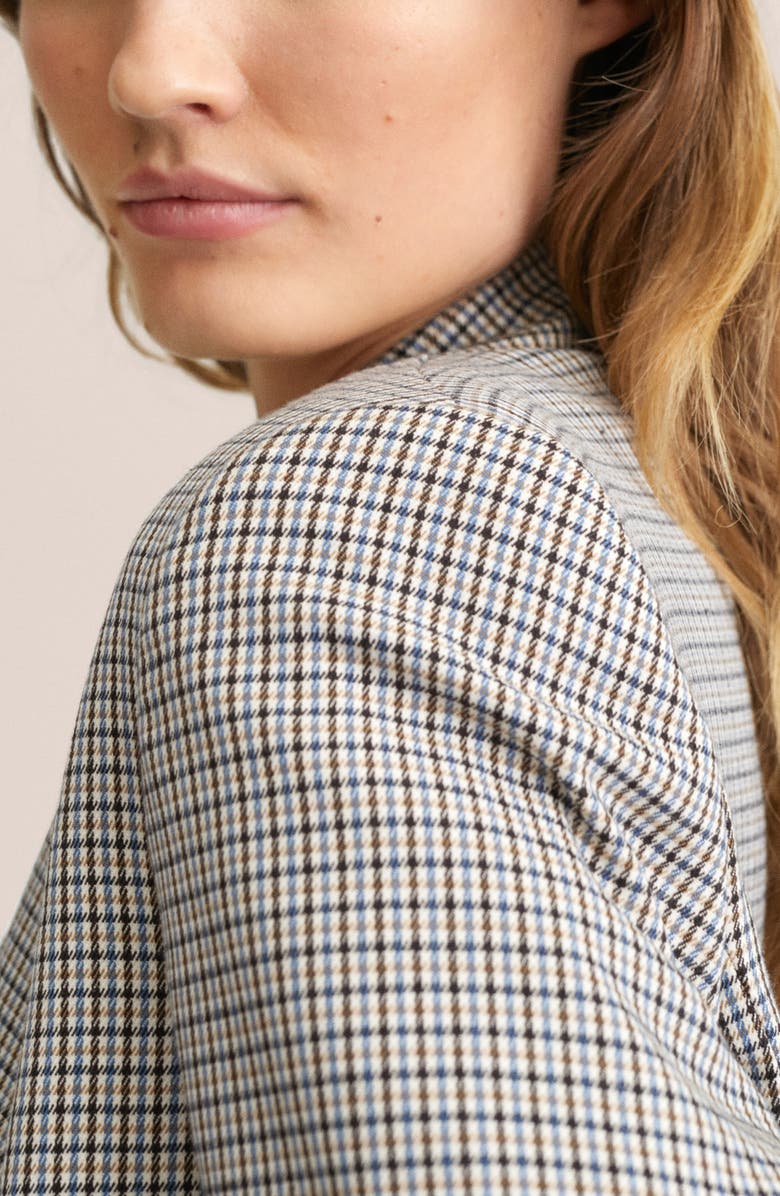 MANGO Double Breasted Blazer, Alternate, color, 