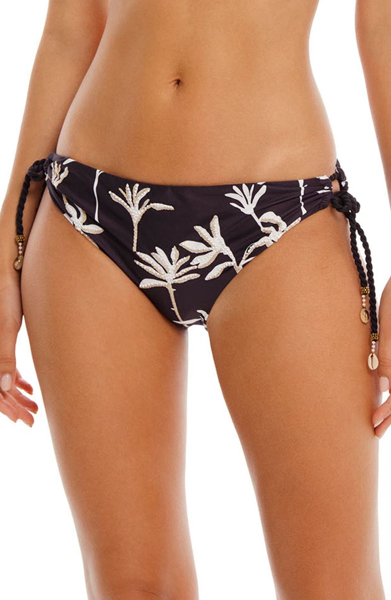 Cosita Linda Reversible Hipster Bikini Bottoms, Main, color, Black