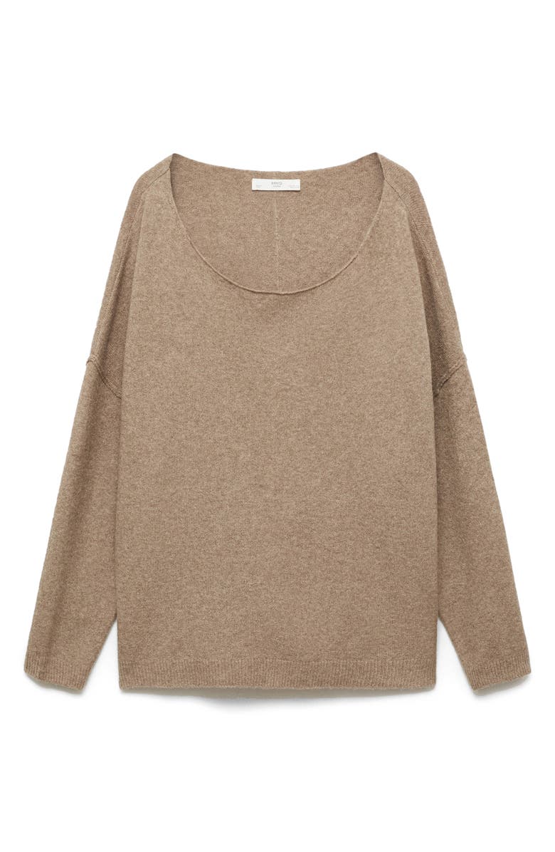 MANGO Boat Neck Sweater, Alternate, color,