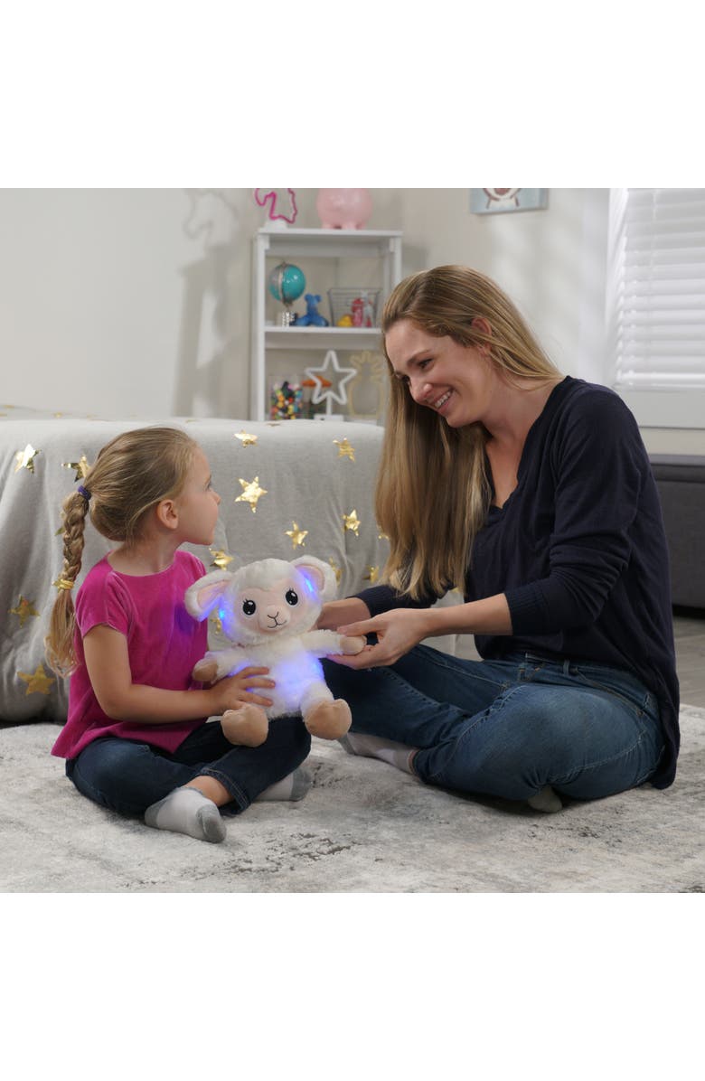 Happpy Nappers Lullabrites Happy Nappers Lullabrites Lamb Musical Light Up Bedtime Plush Cream & Tan, Alternate, color, Multicolored