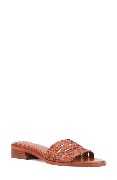 Pamelia Woven Slide Sandal (Women)