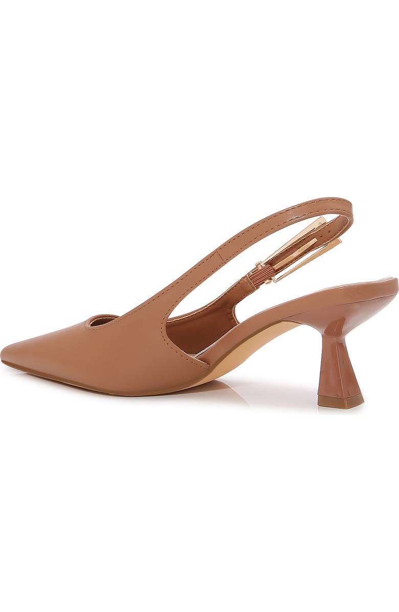 BERNESS Cassandra Slingback Kitten Heel Pump, Alternate, color, Mocha