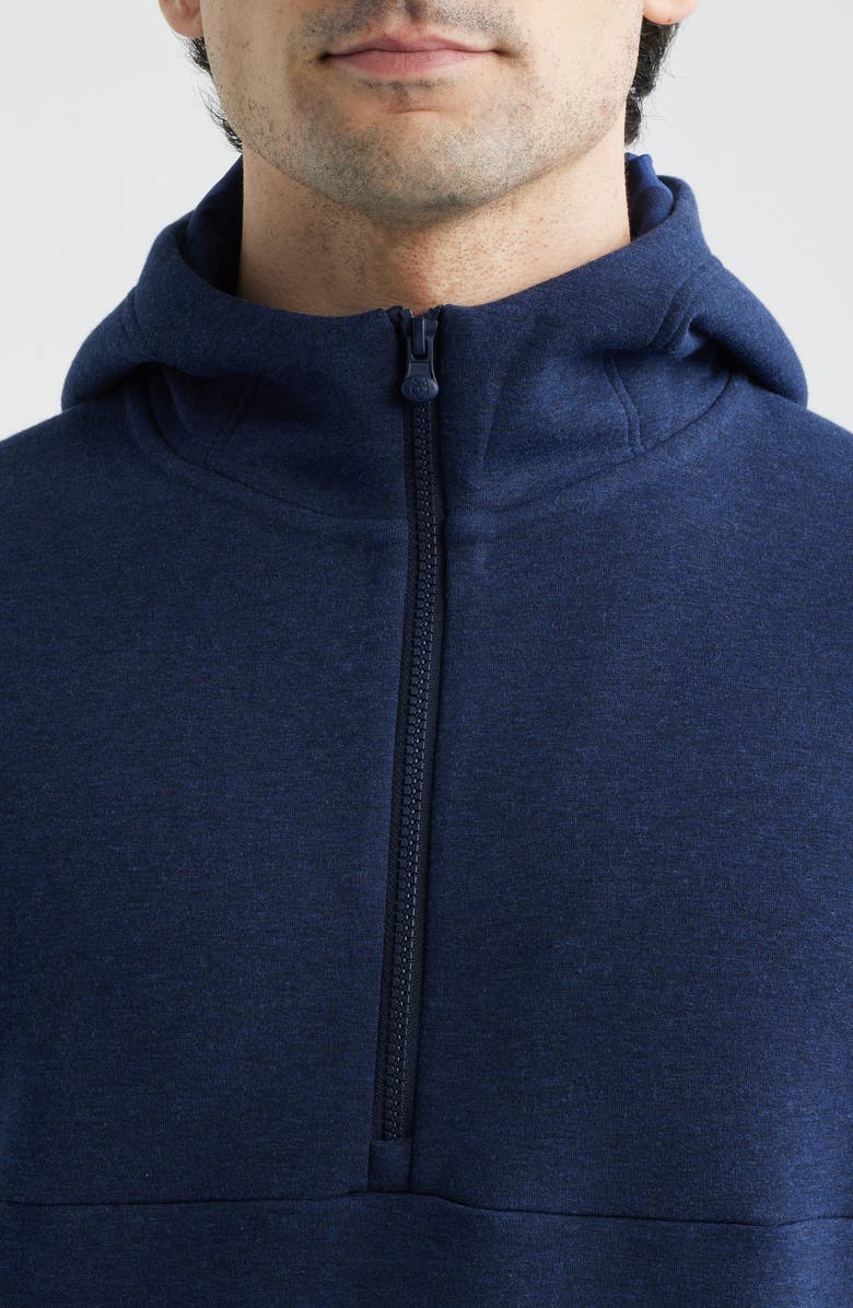 Greyson Calgary Quarter Zip Hoodie, Alternate, color, Maltese Blue