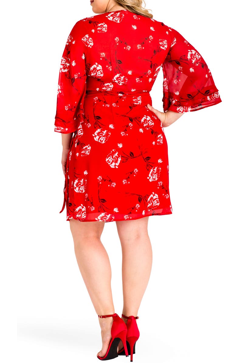 Standards & Practices Lulu Wrap Dress, Alternate, color,