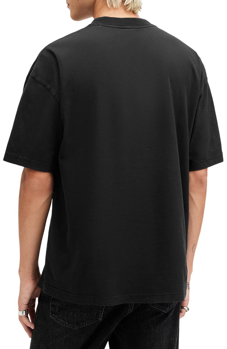AllSaints Bones Logo T-Shirt, Alternate, color, 
