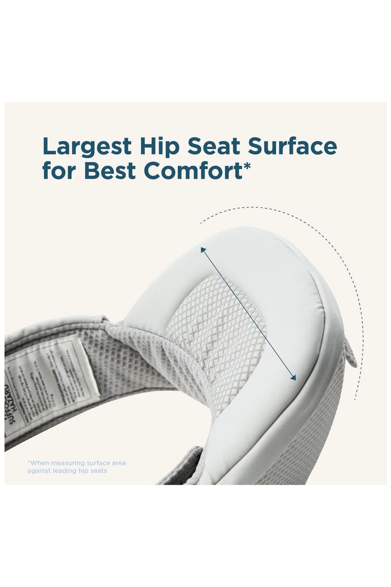 Alta Hip Seat Baby Carrier, Alternate, color, PEARL GREY