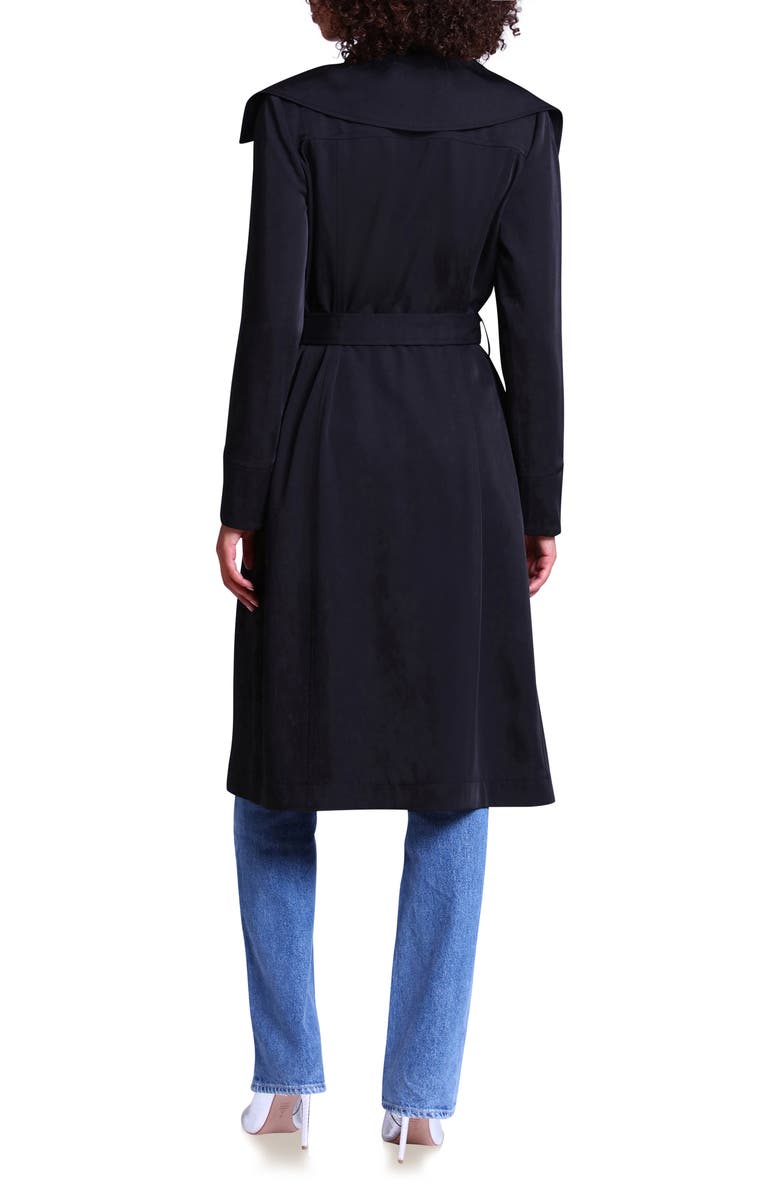 Avec Les Filles Drape Trench Coat, Alternate, color,