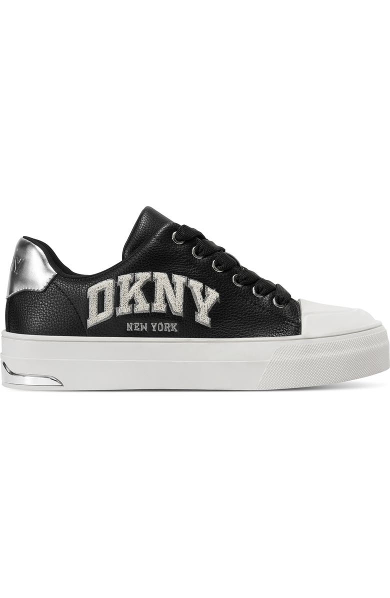 DKNY York Platform Sneaker, Alternate, color, Black
