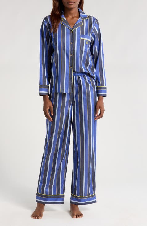 Polo Ralph Lauren Women’s Striped Satin Pajama Shirt Blue Size Small offers NWT $248