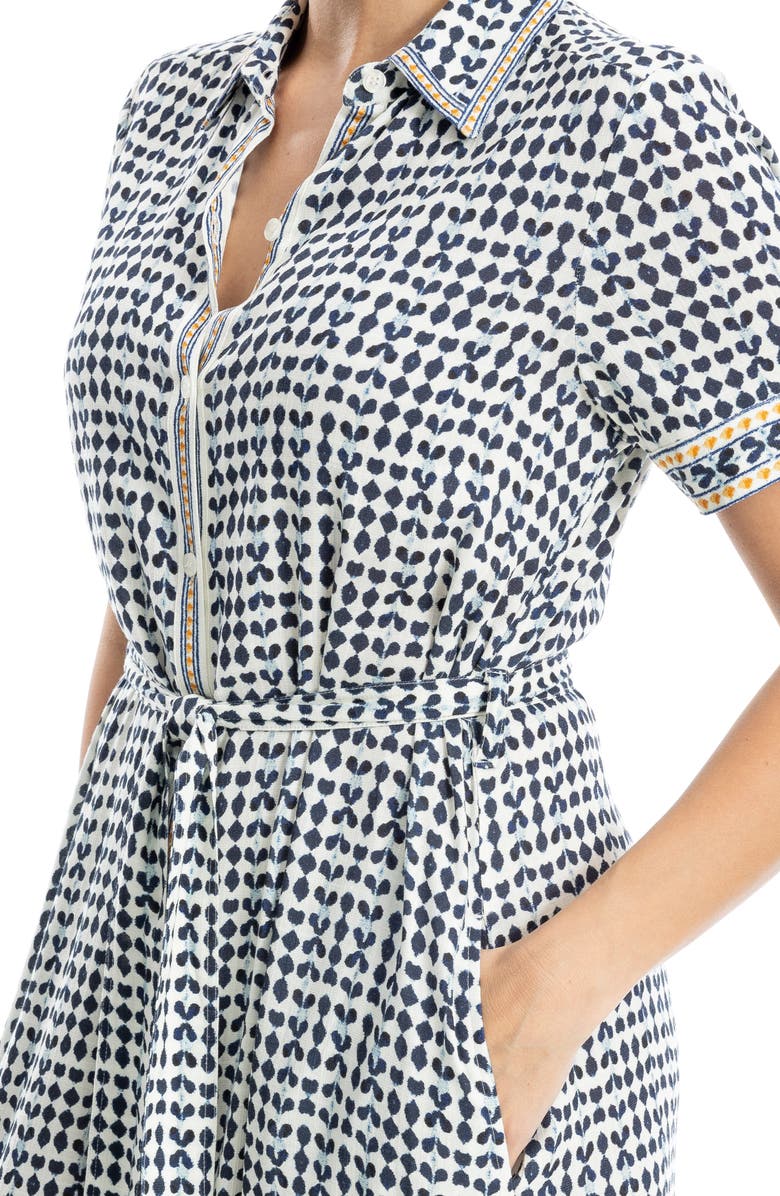 MAX STUDIO Short Sleeve Shirtdress, Alternate, color,