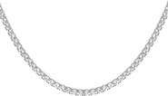 Aurate Unbreakable Lab Grown Sapphire Tennis Necklace