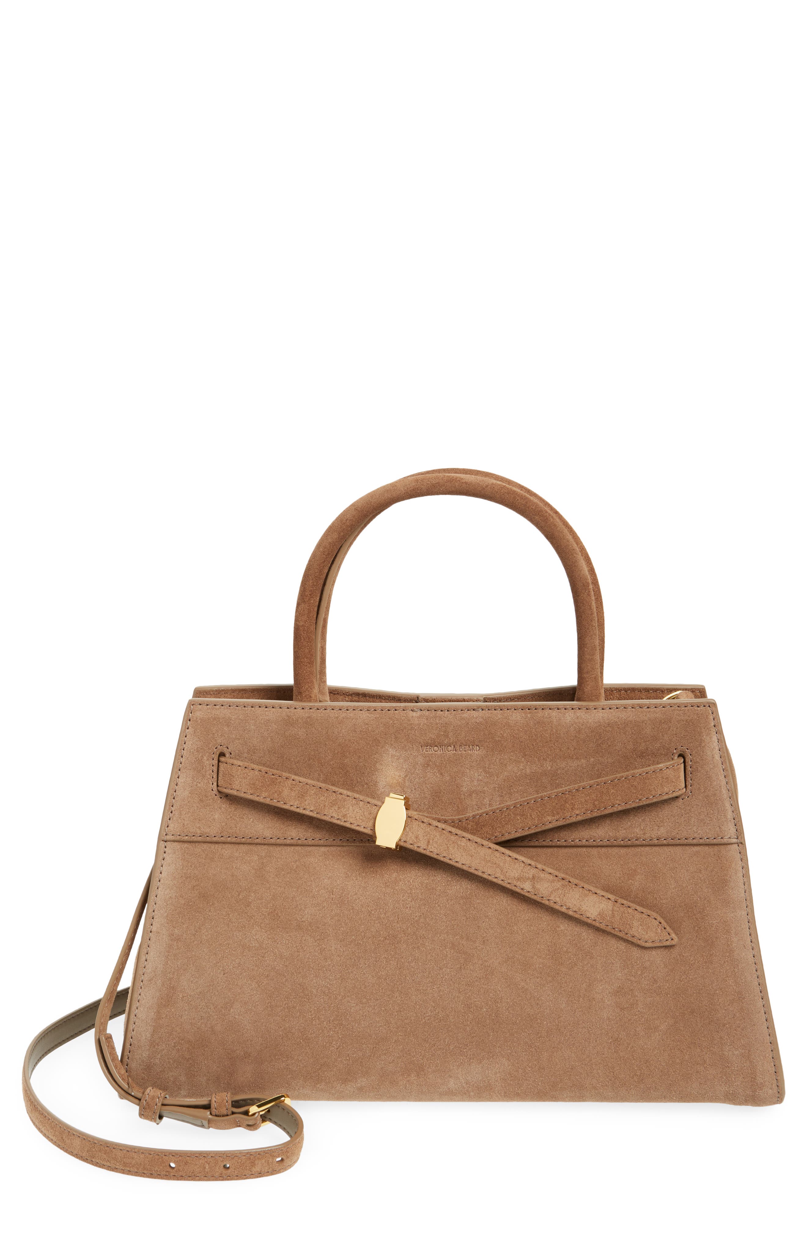 Veronica Beard Dash Suede Tote, Main, color, 