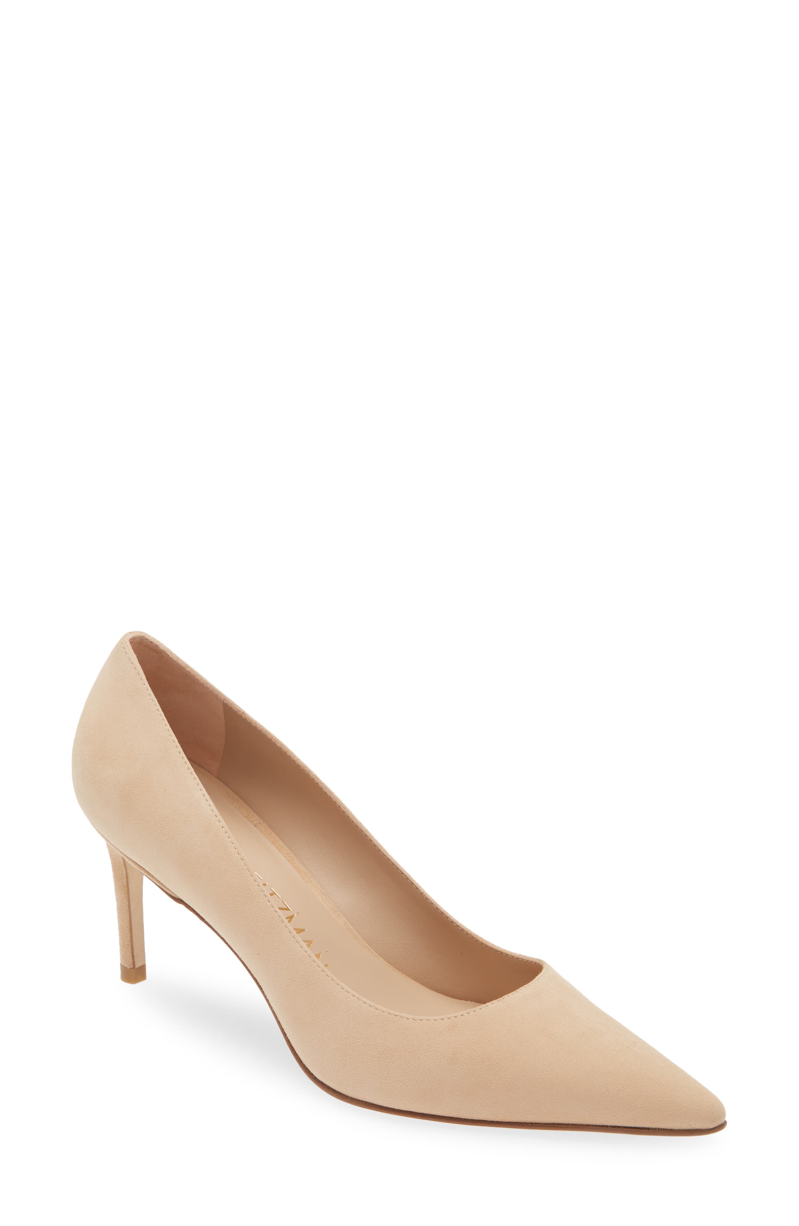 75 Pointed Toe Pump, Main, color, ADOBE