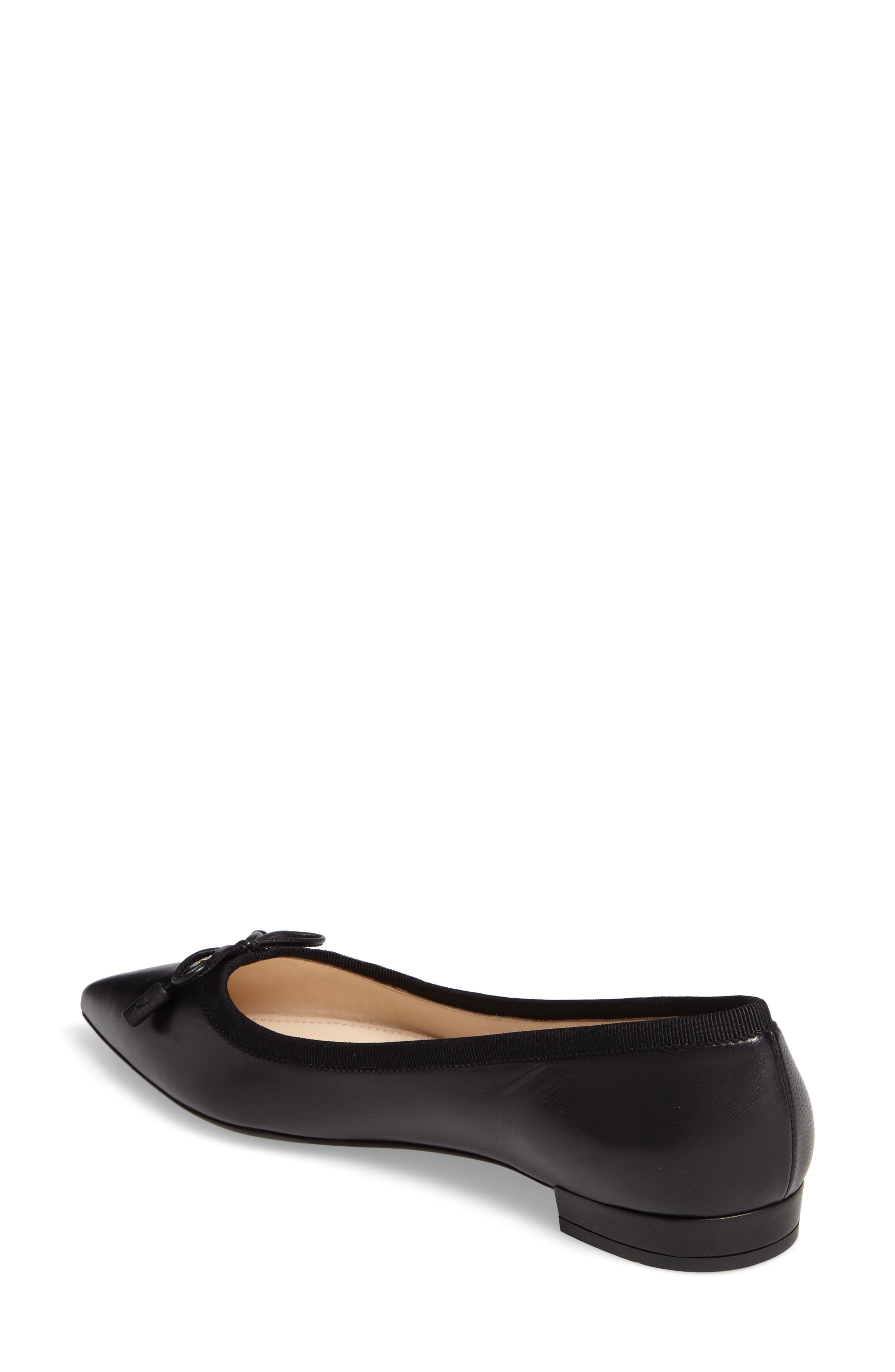 Prada Pointy Toe Flat, Alternate, color, 