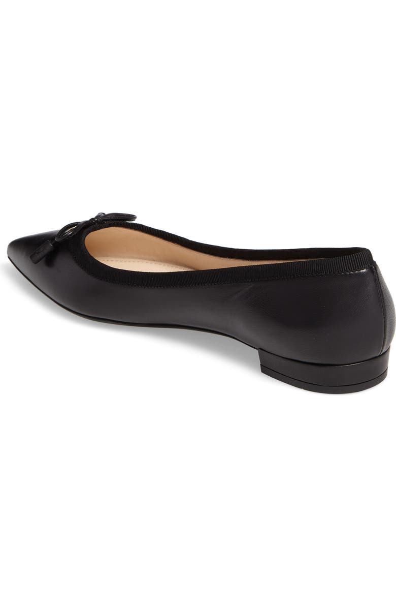 Prada Pointy Toe Flat, Alternate, color,