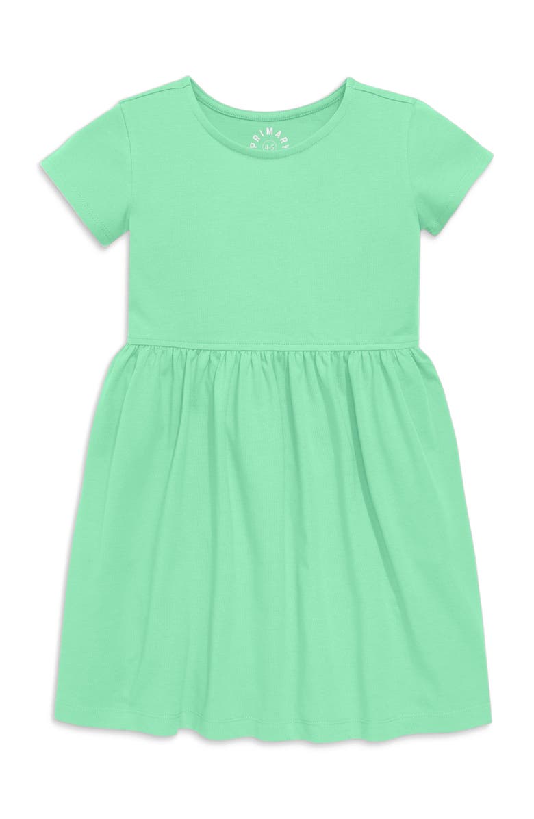 Primary Kids Perfect Pocket Dress, Main, color, Clover