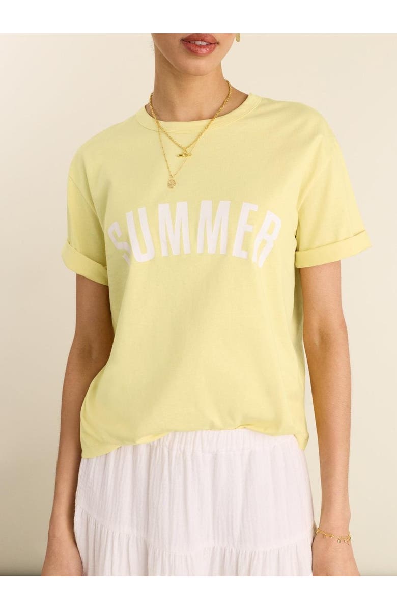 Baukjen Kit Printed Crew Neck Relaxed T-Shirt, Alternate, color,