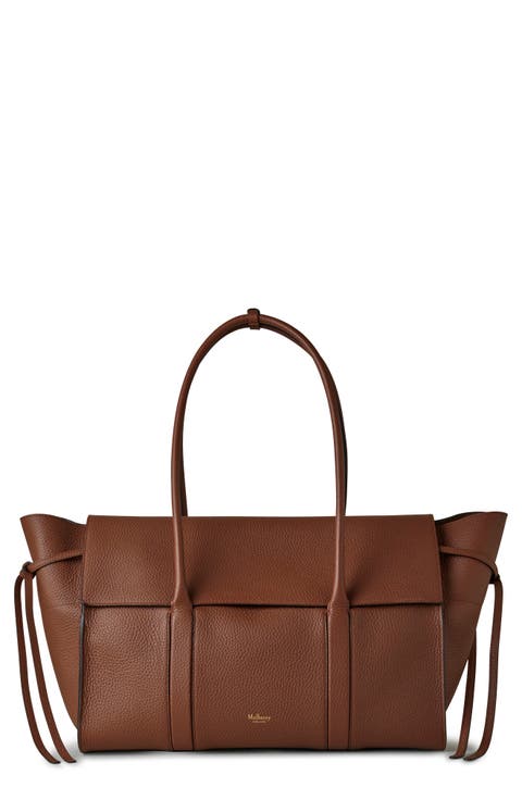 Large Soft Bayswater Leather Satchel