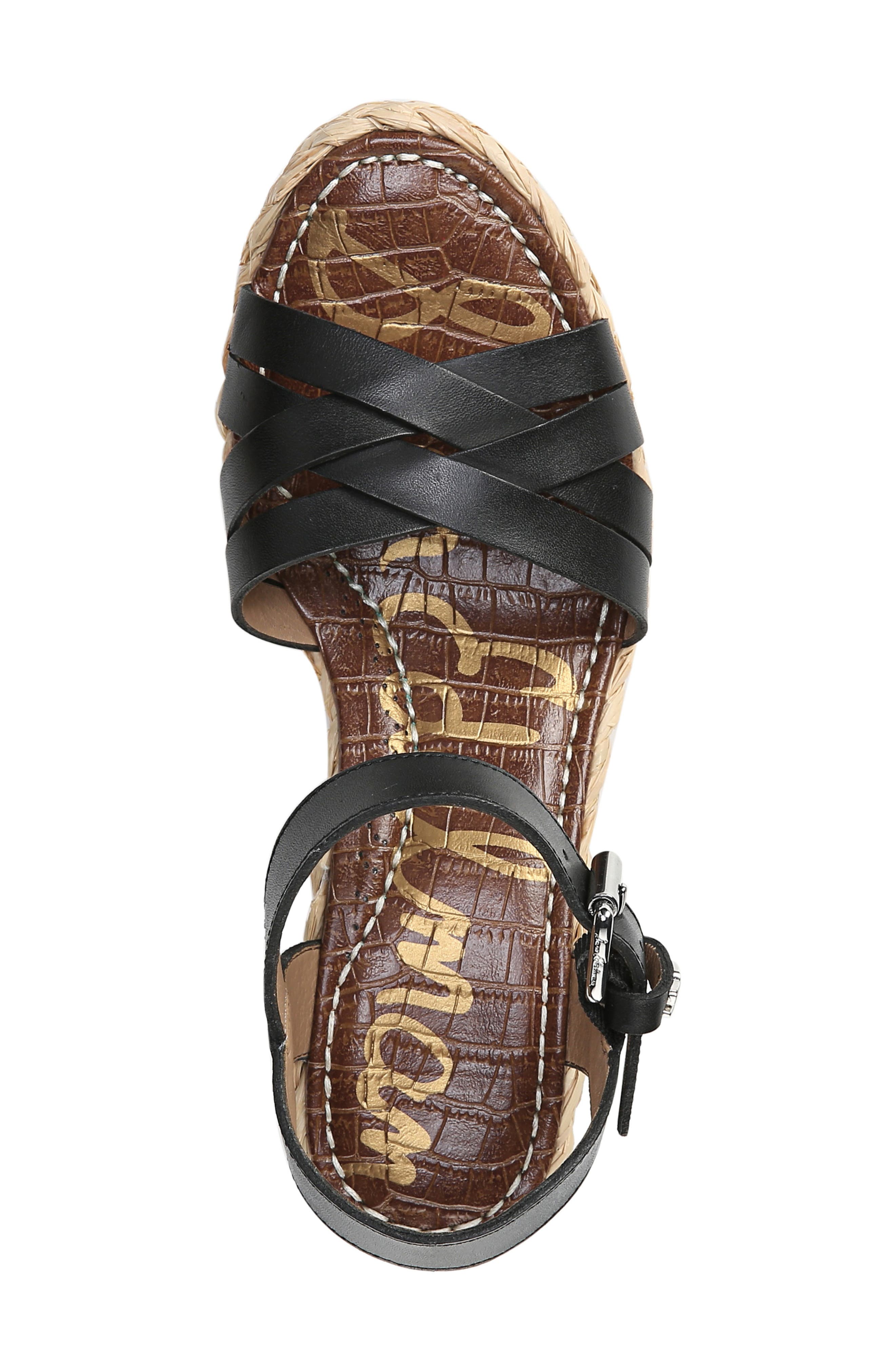 Sam Edelman Darline Platform Wedge Sandal, Alternate, color, 