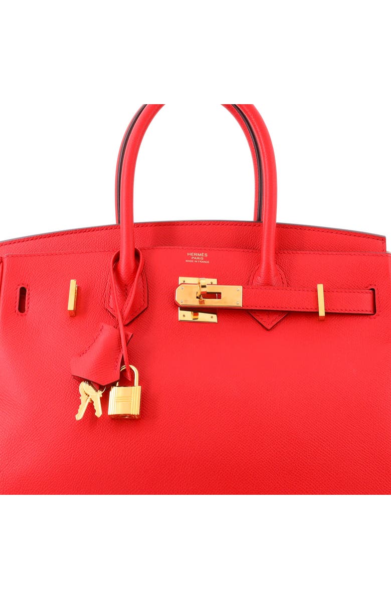 Pre-Owned Hermes Birkin Handbag Pink Epsom with Gold Hardware 30, Alternate, color, Bougainvillier