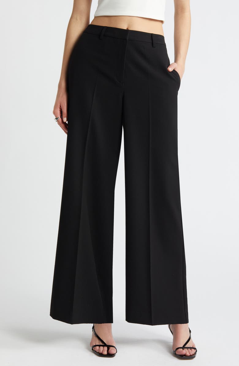 Open Edit Wide Leg Pants, Main, color,