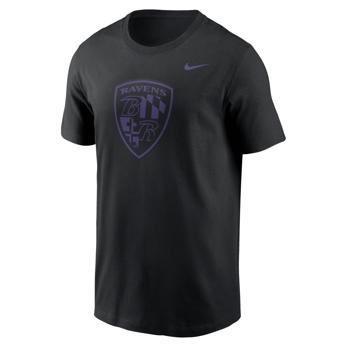 Men's Nike  Black Baltimore Ravens Clutch Player T-Shirt - image 2