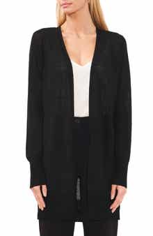 Halogen® Side Slit Cardigan