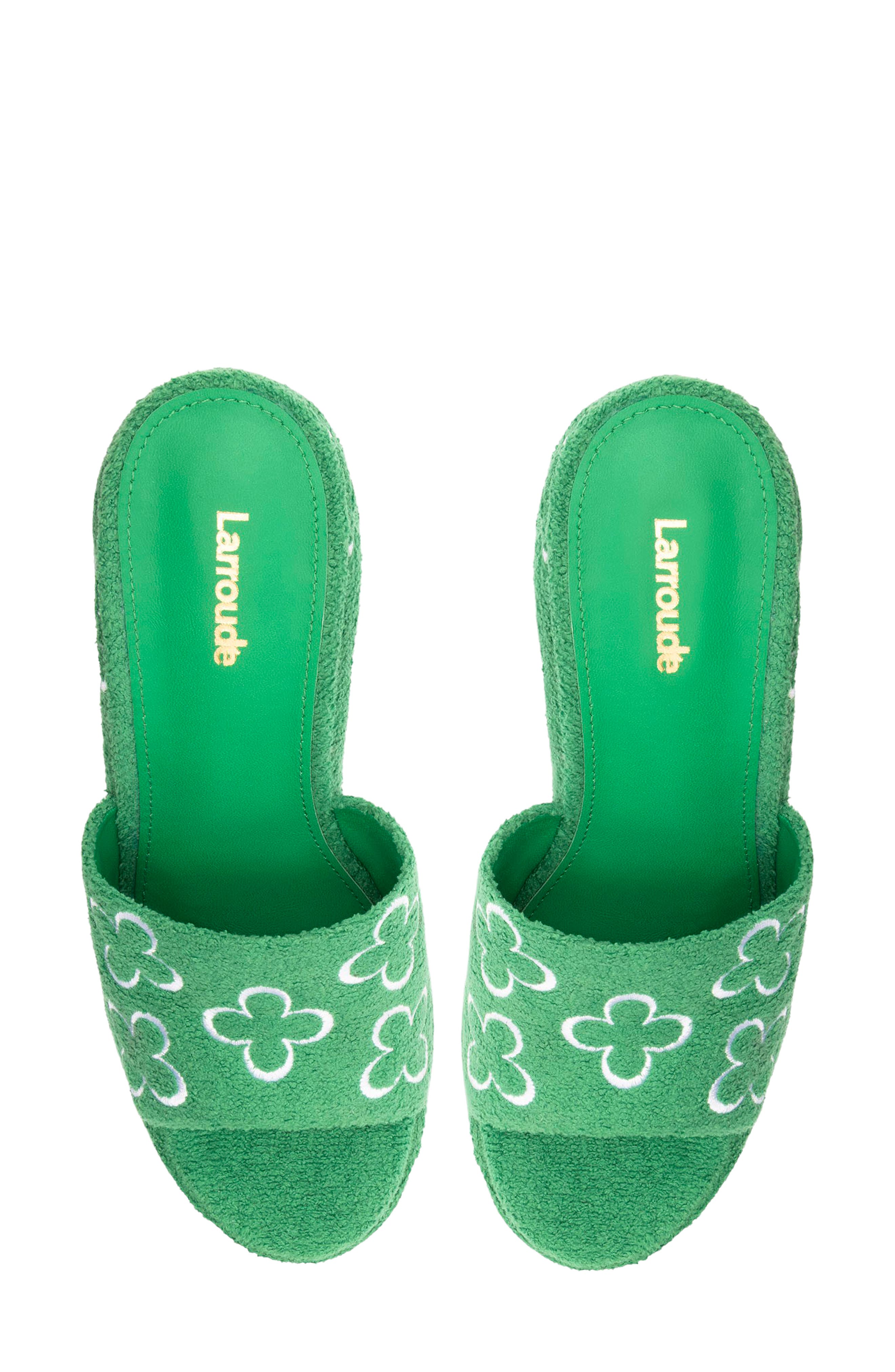 Larroudé Margot Platform Sandal, Alternate, color, 