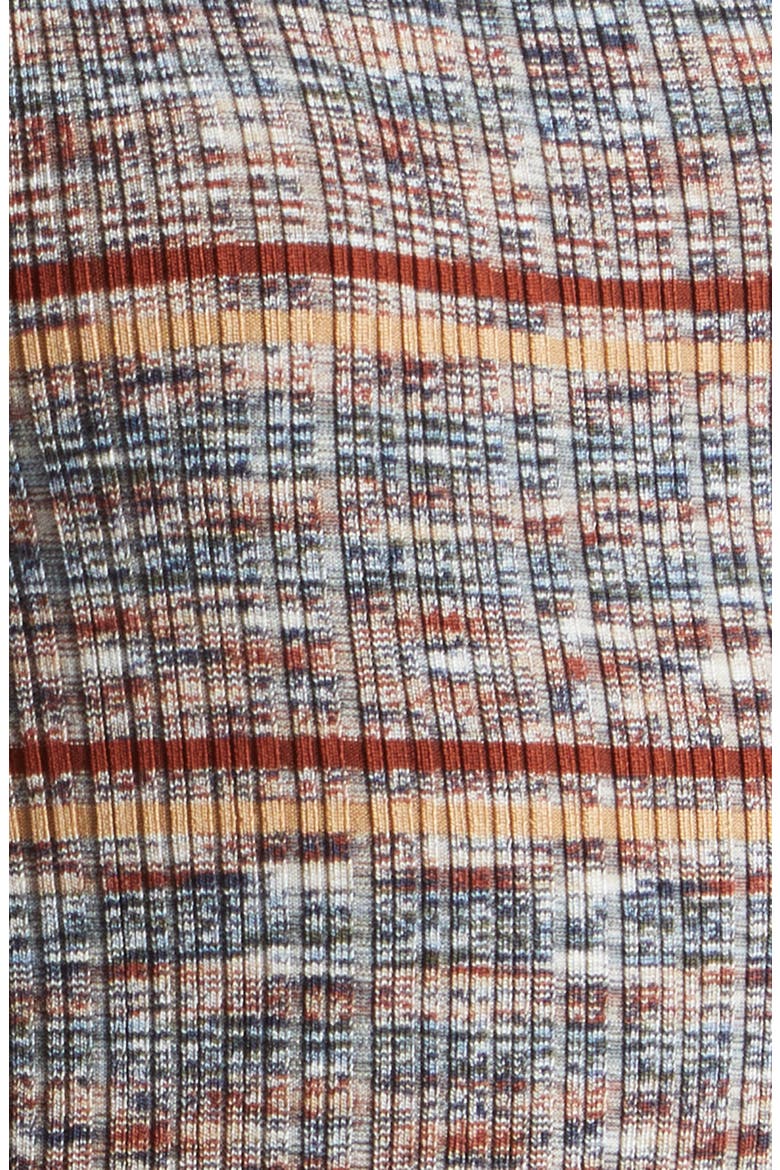Sandra Space Dyed Rib Tank, Alternate, color, RUST MULTI