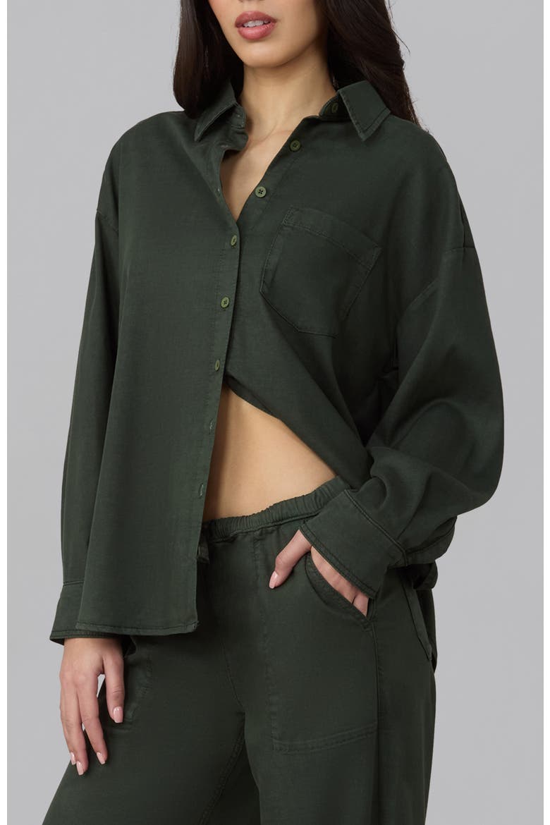 Veronica Weekend Blouse, Alternate, color, Command Sage