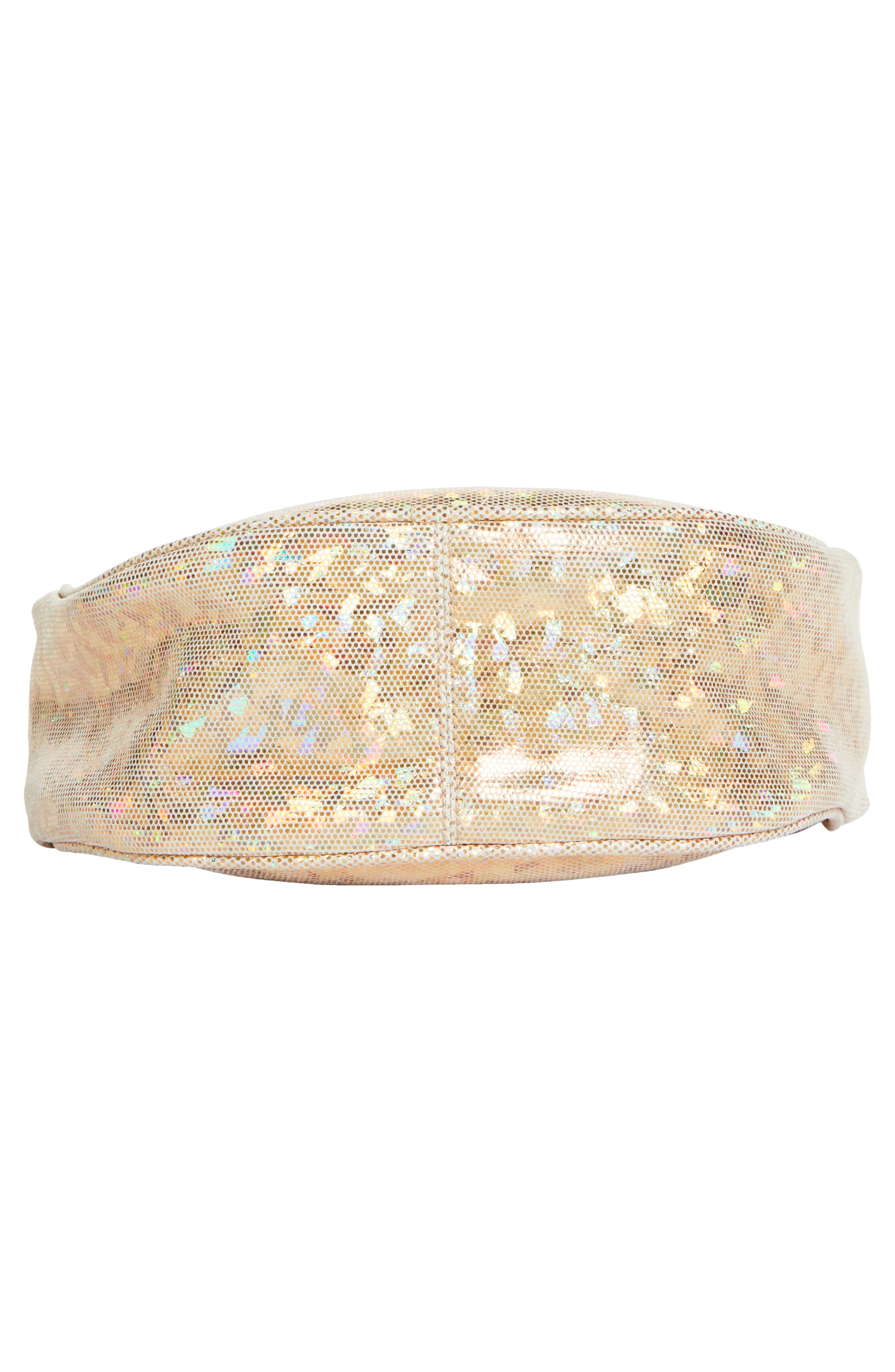 By Far Baby Cush Hologram Leather Bag, Alternate, color, 