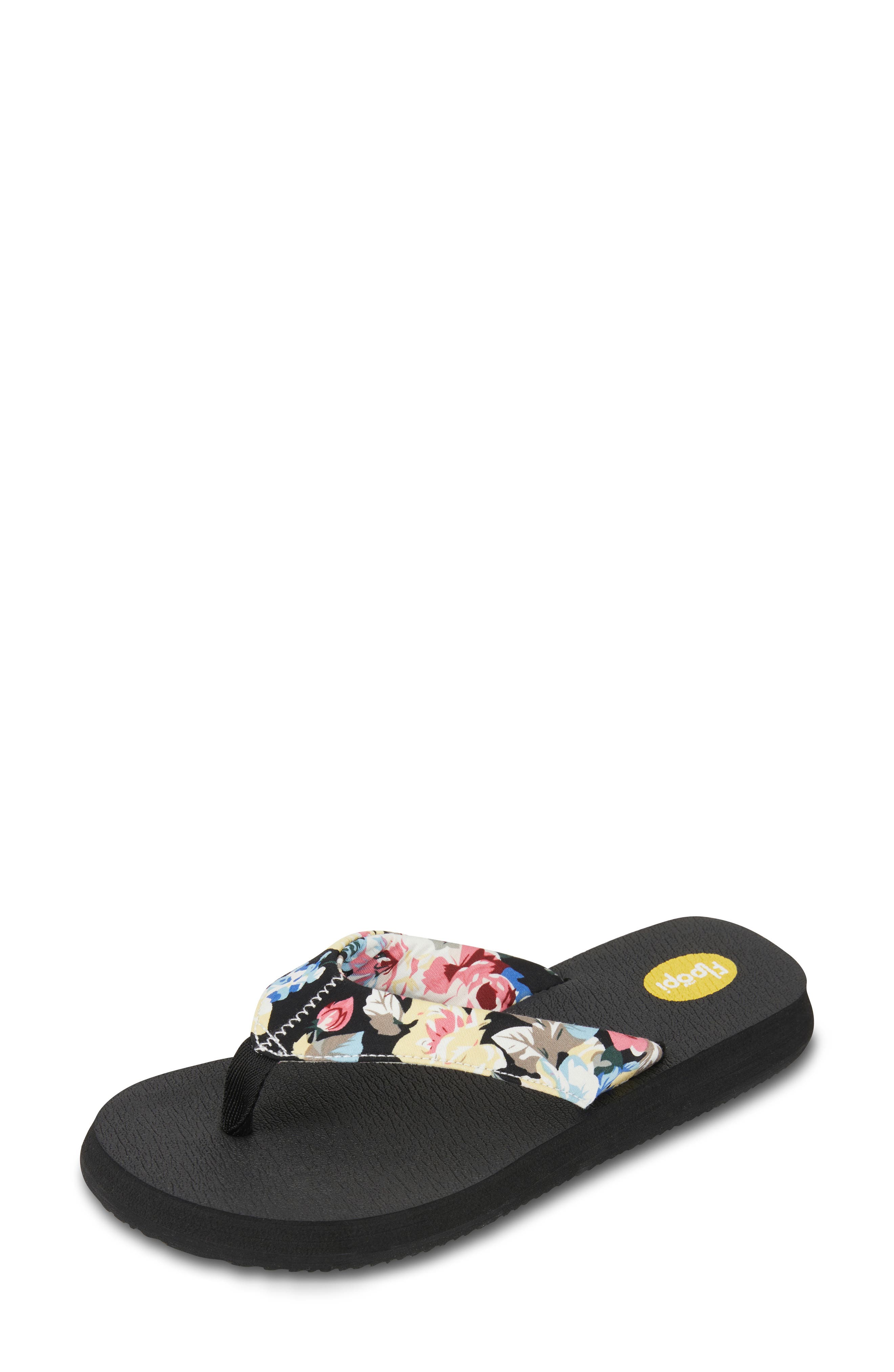 FLOOPI Isabella Yoga Flip Flop, Main, color, 