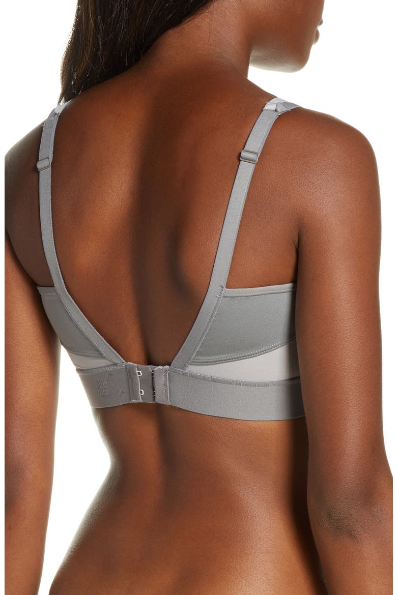Gravity Contour Underwire Sports Bra, Alternate, color, GREY/LEAD