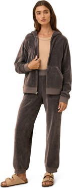 Pact Organic Cotton Pure Velour Zip Hoodie