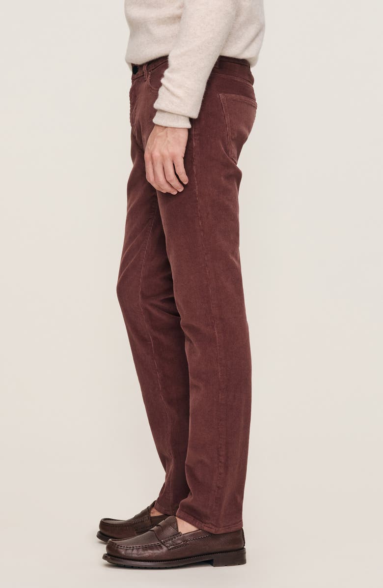 DL1961 Nick Slim Fit Corduroy Jeans, Alternate, color, Syrah
