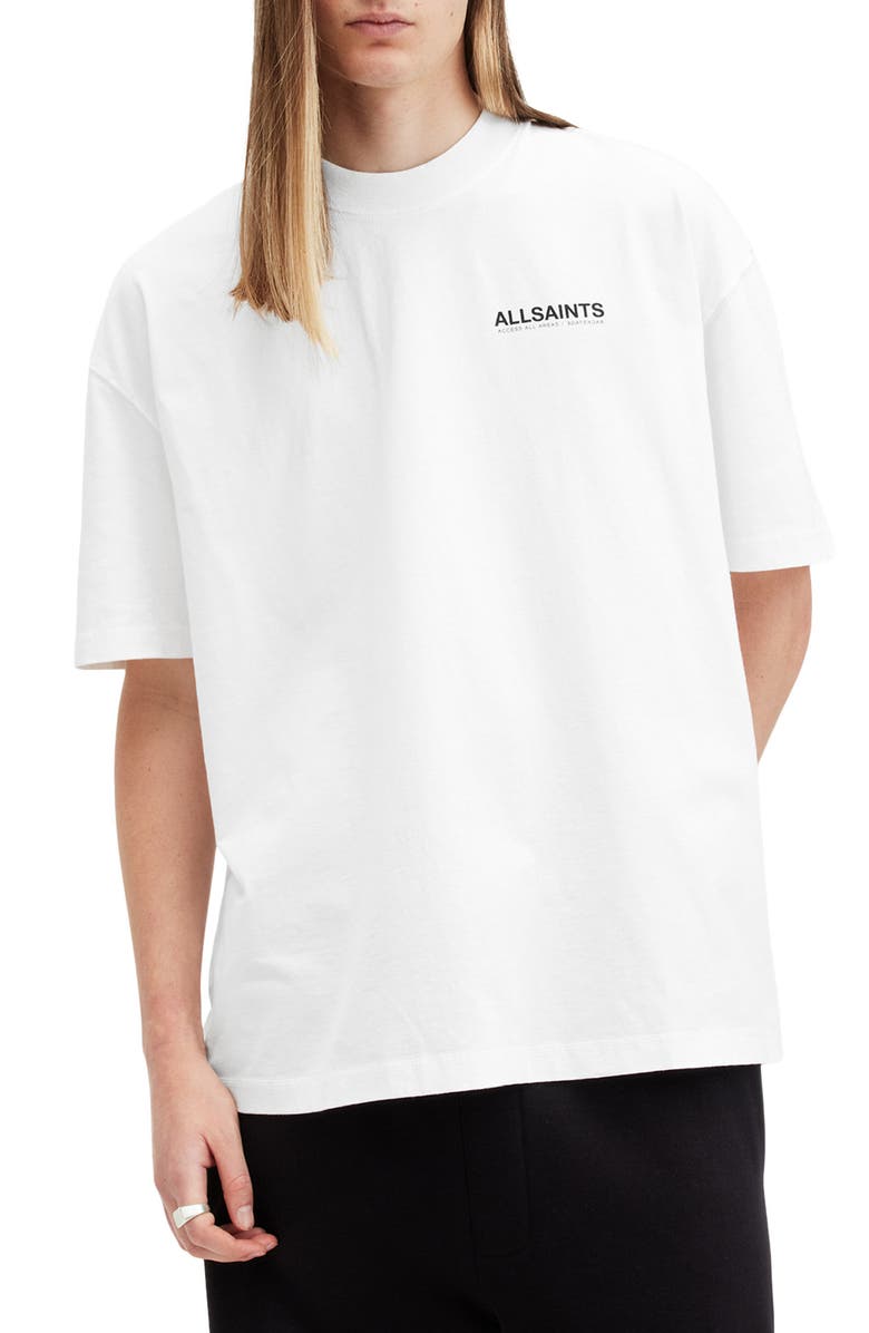 AllSaints Scottsdale Logo Graphic T-Shirt, Alternate, color, 